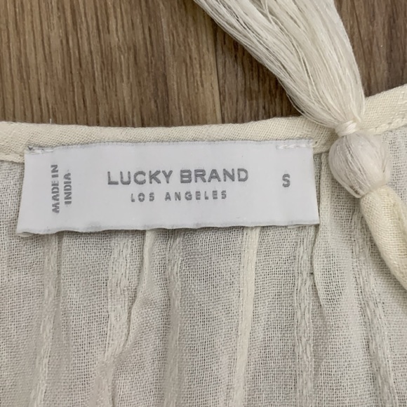 NWT Lucky Brand Eyelet Maxi dress. Size Small - Picture 10 of 16